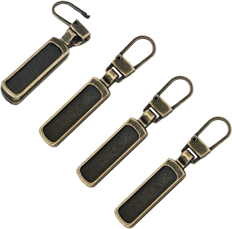Mizeer Zipper Pull Replacement for Small Holes Zipper, Detachable Zipper Tab Repair for Clothing Jackets Boots - Image 1